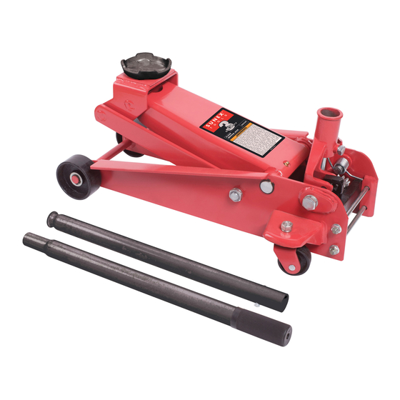 Sunex Tools 6603B Owner's Manual