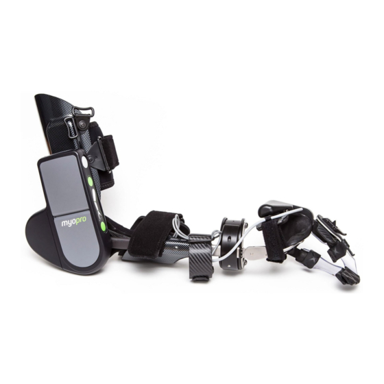 myomo MyoPro Motion E Quick Start Manuals