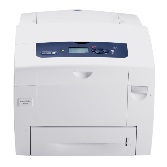 Xerox ColorQube 8580 Series Quick Use Manual