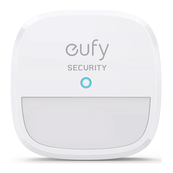 Anker EUFY T8910 Motion Sensor Manuals