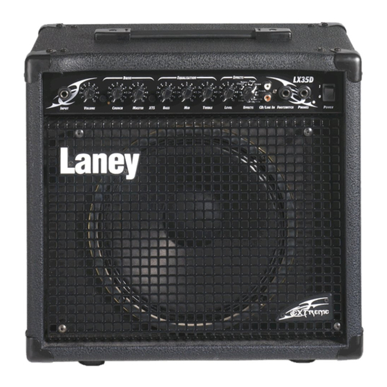 Laney LX35D User Manual