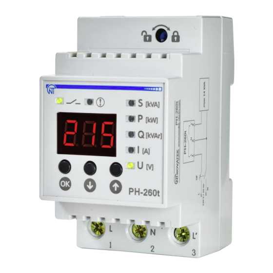 Novatek-electro PH-260t Operating Manual