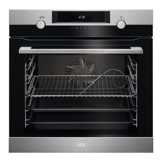 AEG BCK55636XM SteamBake Catalytic Oven Manuals