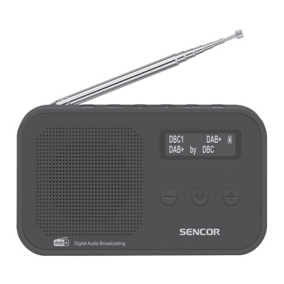 Sencor SRD 7200 User Manual