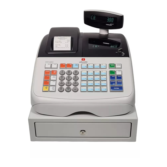 Olivetti ECR 6800 User Manual