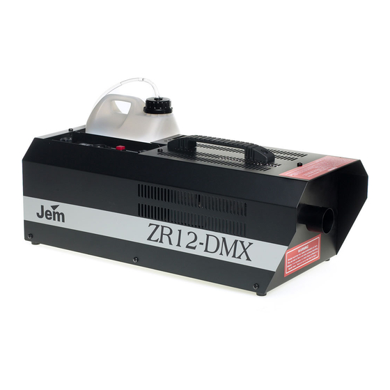JEM ZR12-DMX Manuals