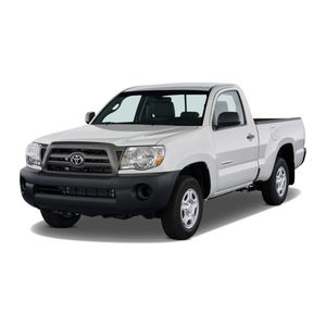 TOYOTA TACOMA 2012 OWNER'S MANUAL Pdf Download | ManualsLib