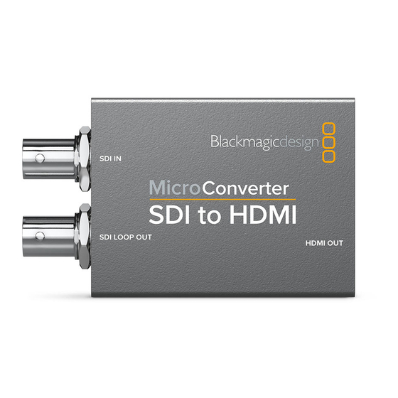 BLACKMAGICDESIGN BLACKMAGIC CONVERTERS INSTALLATION AND OPERATION