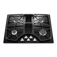 KitchenAid GAS DOWNDRAFT COOKTOP Use & Care Manual