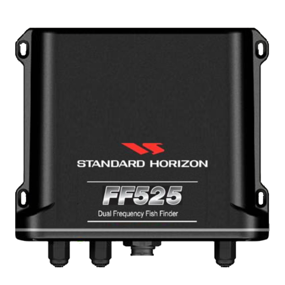 STANDARD HORIZON FF525 INSTALLATION AND OPERATION MANUAL Pdf Download