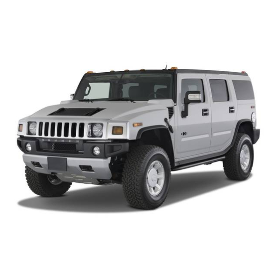 HUMMER H2 2010 OWNER'S MANUAL Pdf Download | ManualsLib