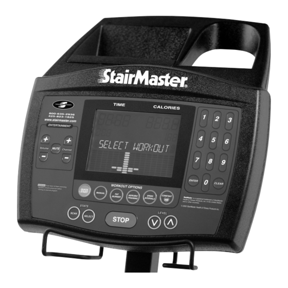 STAIRMASTER C40 OWNER'S MANUAL Pdf Download ManualsLib