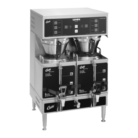 CURTIS GEM612ILD INSTALLATION INSTRUCTIONS, SERVICE & WARRANTY