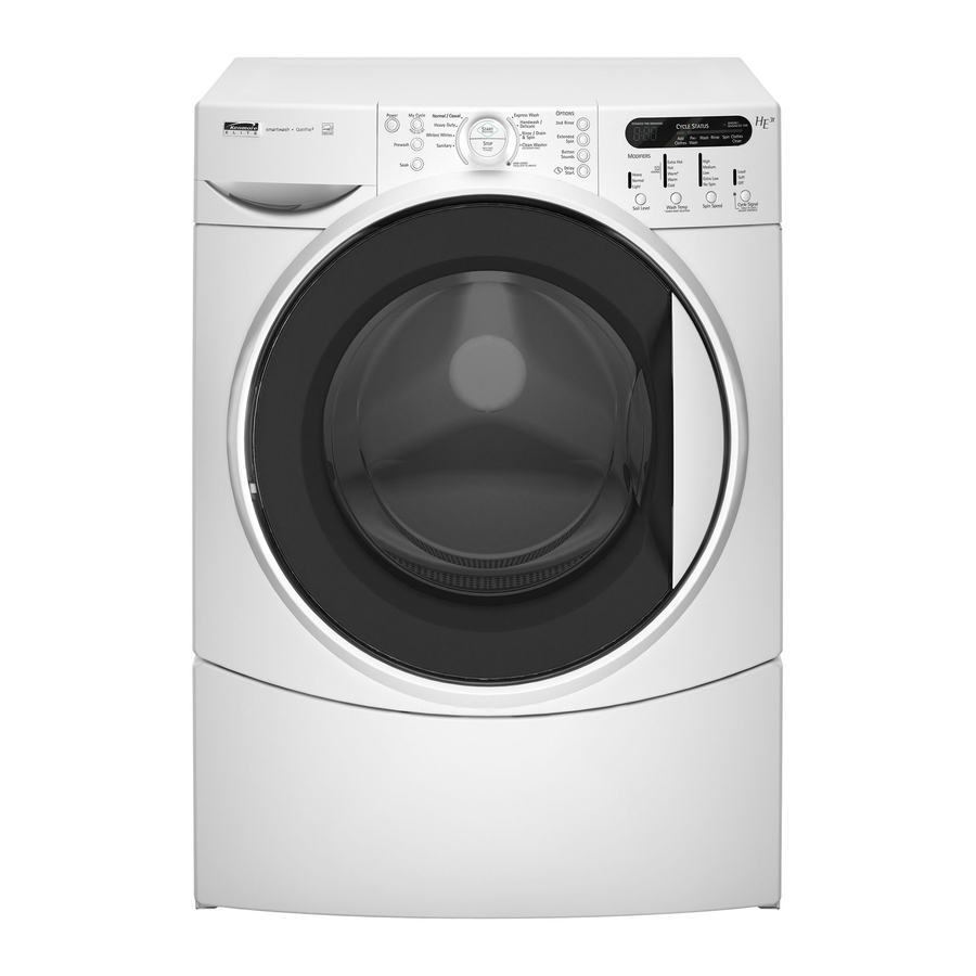 KENMORE 110.4996 USE AND CARE MANUAL Pdf Download ManualsLib