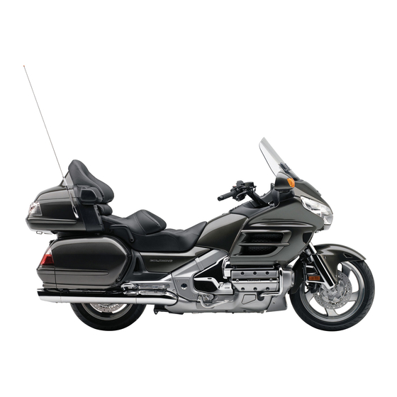 HONDA GOLDWING GL1800 2009 OWNER'S MANUAL Pdf Download | ManualsLib