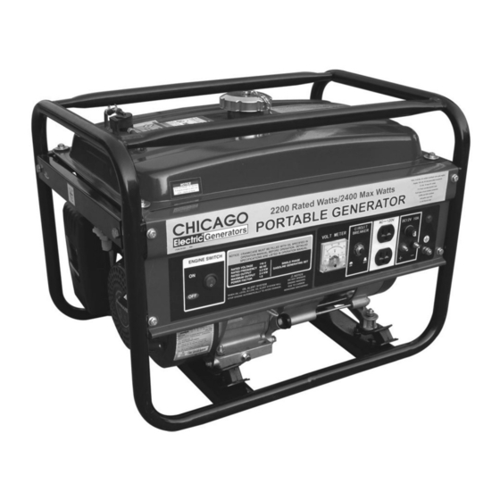 CHICAGO ELECTRIC 95189 OPERATING INSTRUCTIONS MANUAL Pdf Download