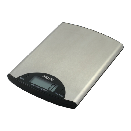 American Weigh Scales - Ep-5Kg - Epsilon Digital Kitchen Scale
