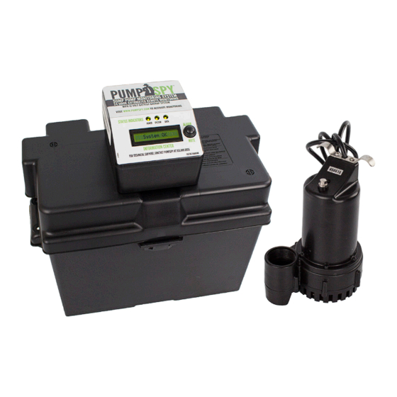 PumpSpy PS1000 Installation And Operating Instructions Manual