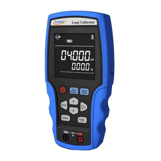 Additel ADT209 User Manual
