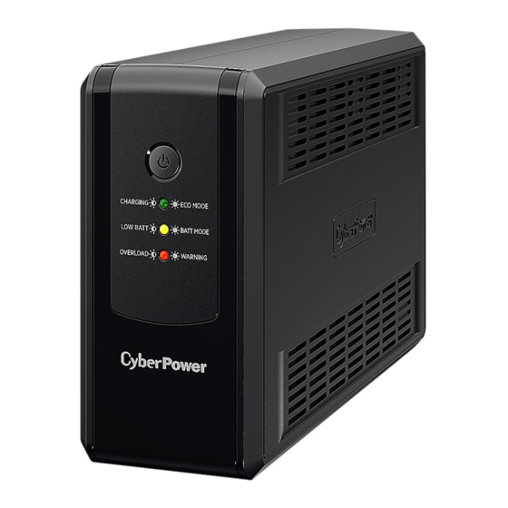 CyberPower UT550G User Manual