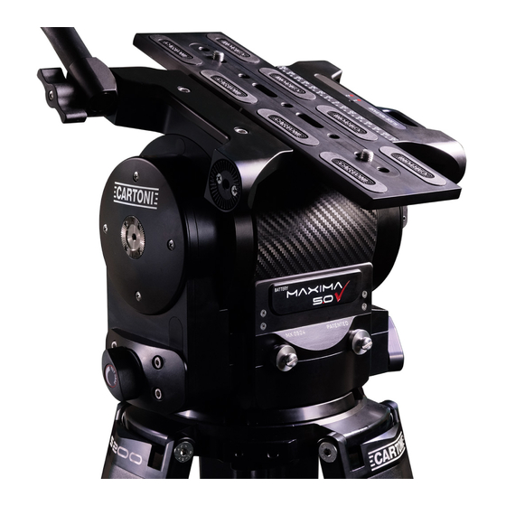 Cartoni MAXIMA 5.0 User Manual/Maintenance