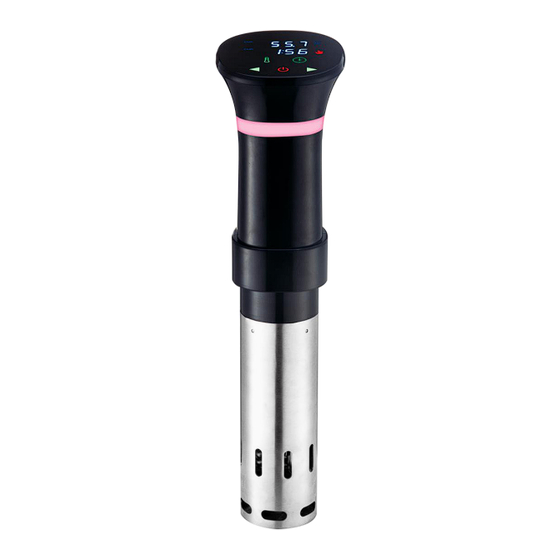 Sous Vide Consulting SV-805 Instruction Manual