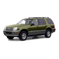 Mercury Mountaineer 2003 Owner's Manual
