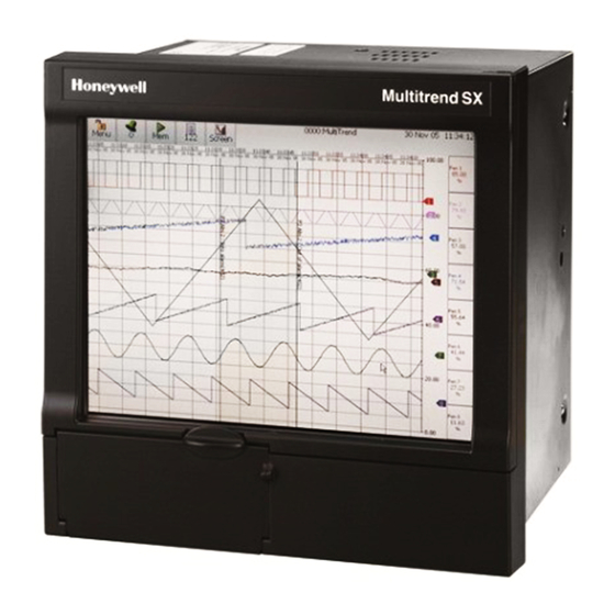 Honeywell Multitrend SX User Manual