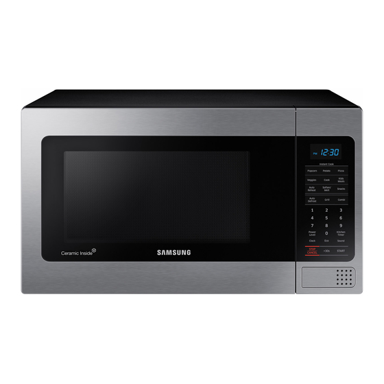 Samsung MG11H2020CT/AA Owner's Instructions & Cooking Manual