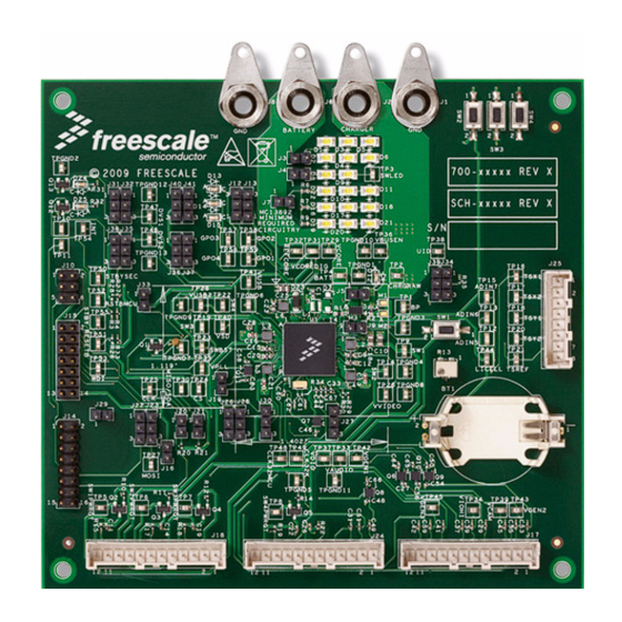 Freescale Semiconductor MC13892 User Manual