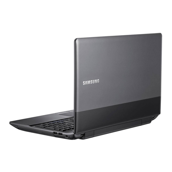 Samsung NP300E5C Series 3 15.6" Notebook User Manual