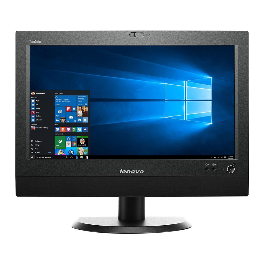 Lenovo ThinkCentre M72z User Manual
