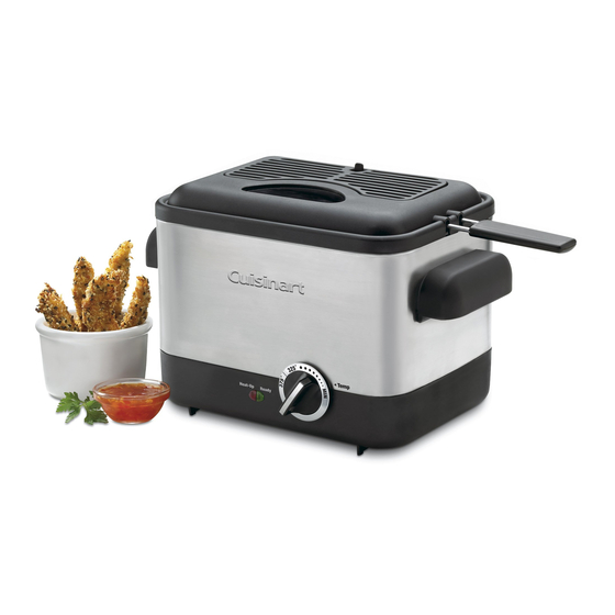 CUISINART CDF100 INSTRUCTION AND RECIPE BOOKLET Pdf Download ManualsLib