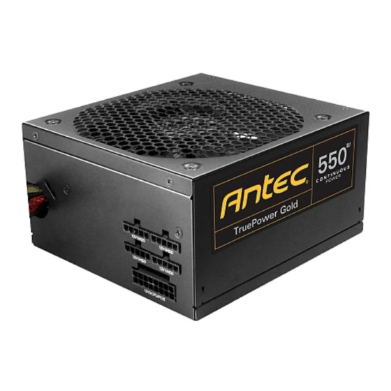 Antec TruePower Gold TP-550G User Manual
