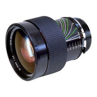 Vivitar Series 1 Service Manual