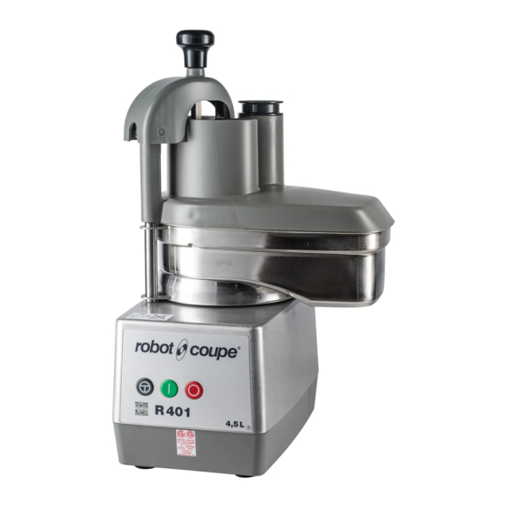 Robot Coupe R 401 Series A User Manual