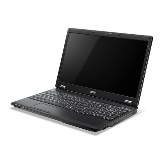 Acer Extensa 5635 Series Quick Manual