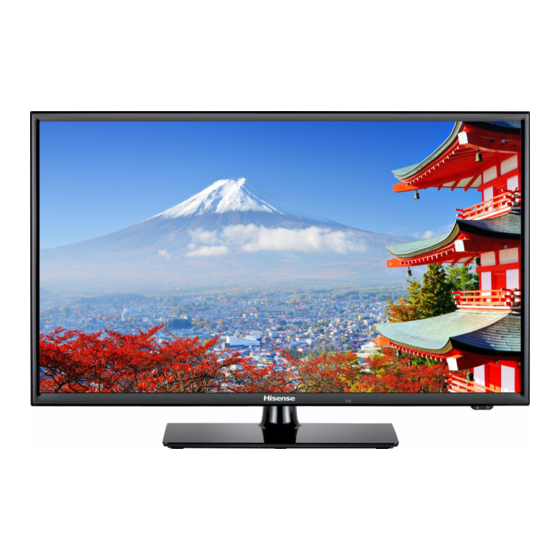 Hisense 24D33 Quick Setup Manual