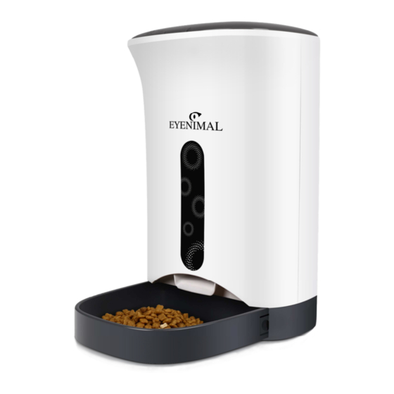 EYENIMAL Small Pet Feeder User Manual