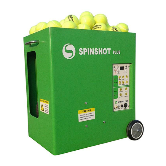 Spinshot  plus User Manual