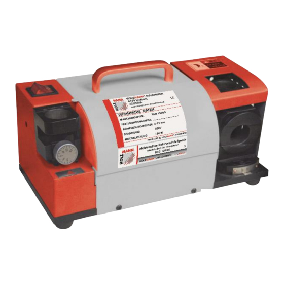 HOLZMANN MASCHINEN BSG 13PRO User Manual