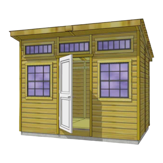 OLT 12x8 Studio Garden Assembly Manual
