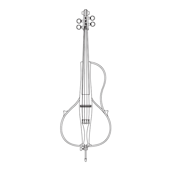 Yamaha Silent Electric Cello SVC110 Owner's Manual