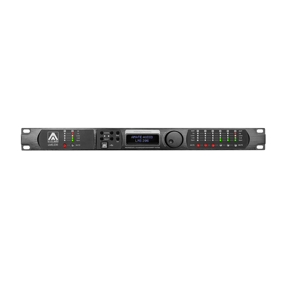 Amate Audio LMS206 Manuals