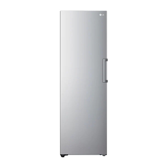 LG LROFC1104V Depth Freezer Manuals