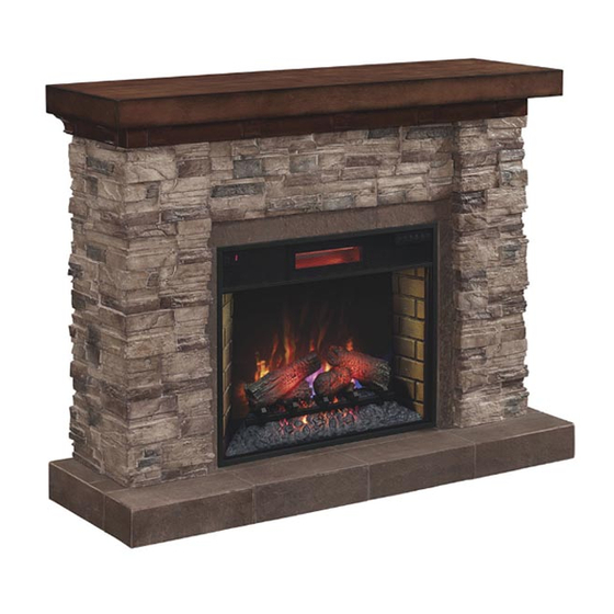 Twin-Star International Bell'O ClassicFlame 28WM9185 Manual