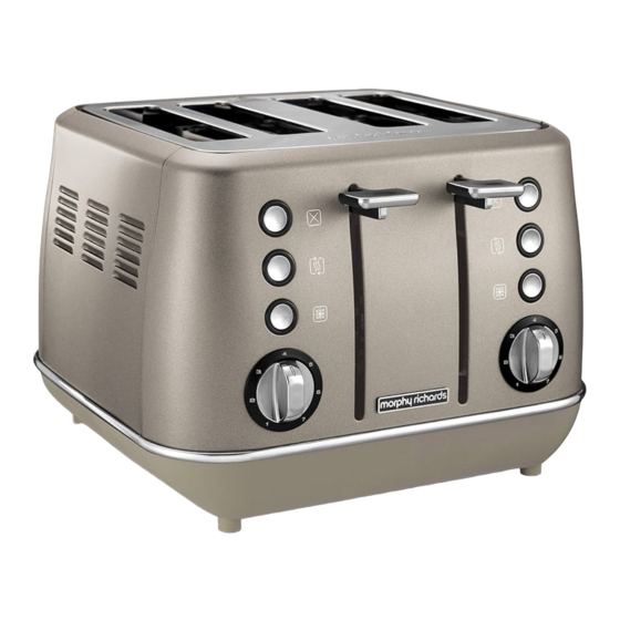 Morphy Richards Evoke Instructions Manual
