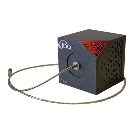 Id Quantique ID Qube Series User Manual