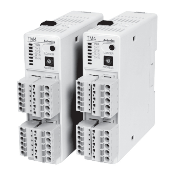 Autonics TM Series User Manual