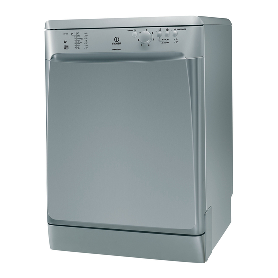 Indesit DFP 2731 Operating Instructions Manual